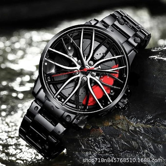 Shelby Stereoscopic Car Wheel Watch